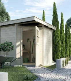 Abri de jardin Bois - WEKA 229 Brut| 21 mm | 4,11 m²