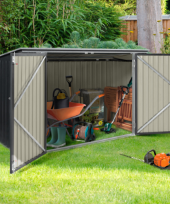 ABRI DE JARDIN EN MÉTAL VERROUILLABLE - Prix d'usine