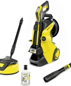 Karcher Nettoyeur haute pression connecté 145 bars K 5 Premium Smart Control Home avec enrouleur de flexible HP et nettoyeur de terrasse T-racer T5 - Neuf