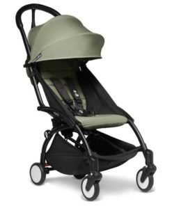 Poussette YOYO² Pack 6+ - Cadre Noir - Olive